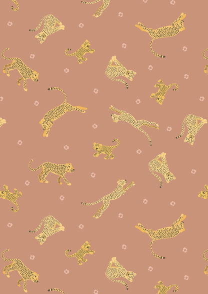 LIMITED EDITION!! Fabric Cafe Amore Quilt Kit Featuring Lewis & Irene Small Things Wild Animals Fabric Collection Finished Size: 39"x57"