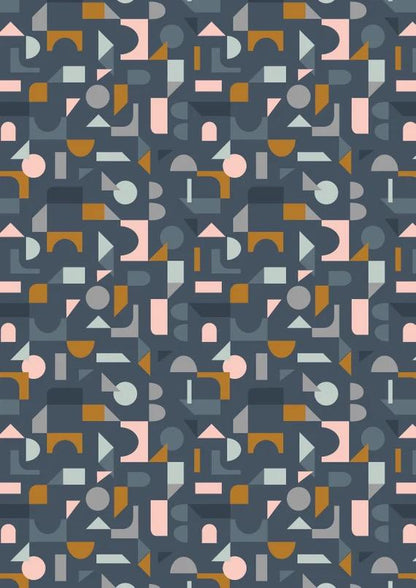 LIMITED EDITION!! Fabric Cafe Amore Quilt Kit Featuring Lewis & Irene Forme Fabric Collection Finished Size: 39"x57"