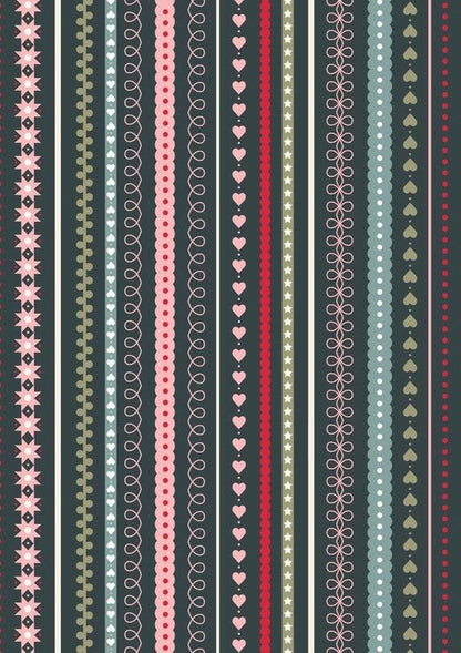 LIMITED EDITION Fabric Cafe Irish Christmas Quilt Kit Featuring Lewis & Irene Gingerbread Season Fabric Collection Finished Size: 42.5x58.5"