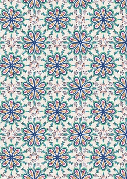 LIMITED EDITION!! Fabric Cafe Mosaic Quilt Kit Featuring Lewis & Irene Soraya Fabric Collection Finished Size: 42.5"x53.5"