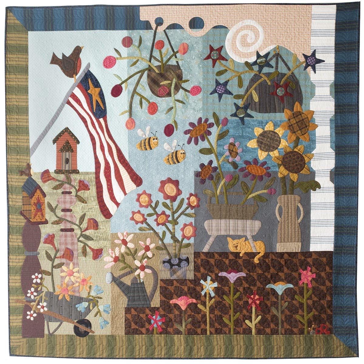 One Sister Back Porch Quilts Quilt Pattern Book - 4 Patterns & Creative Tips Per Book