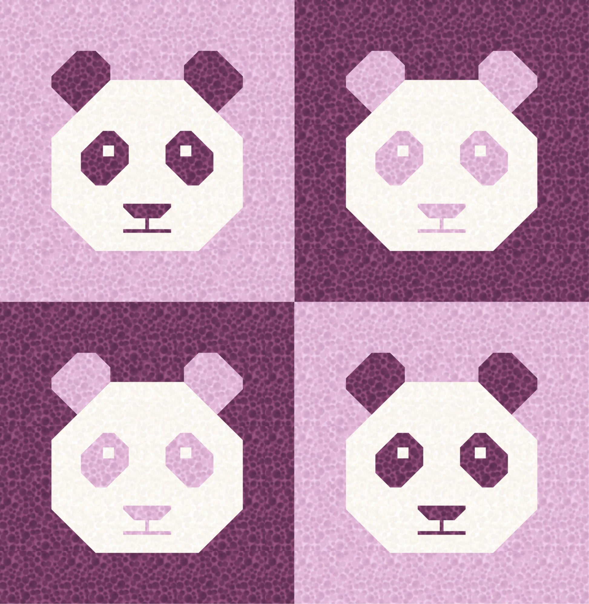 LIMITED EDITION!! Cotton and Joy Pandamonium Quilt Kit Featuring Lewis & Irene Bumbleberries Fabric Collection - Baby or Throw Size