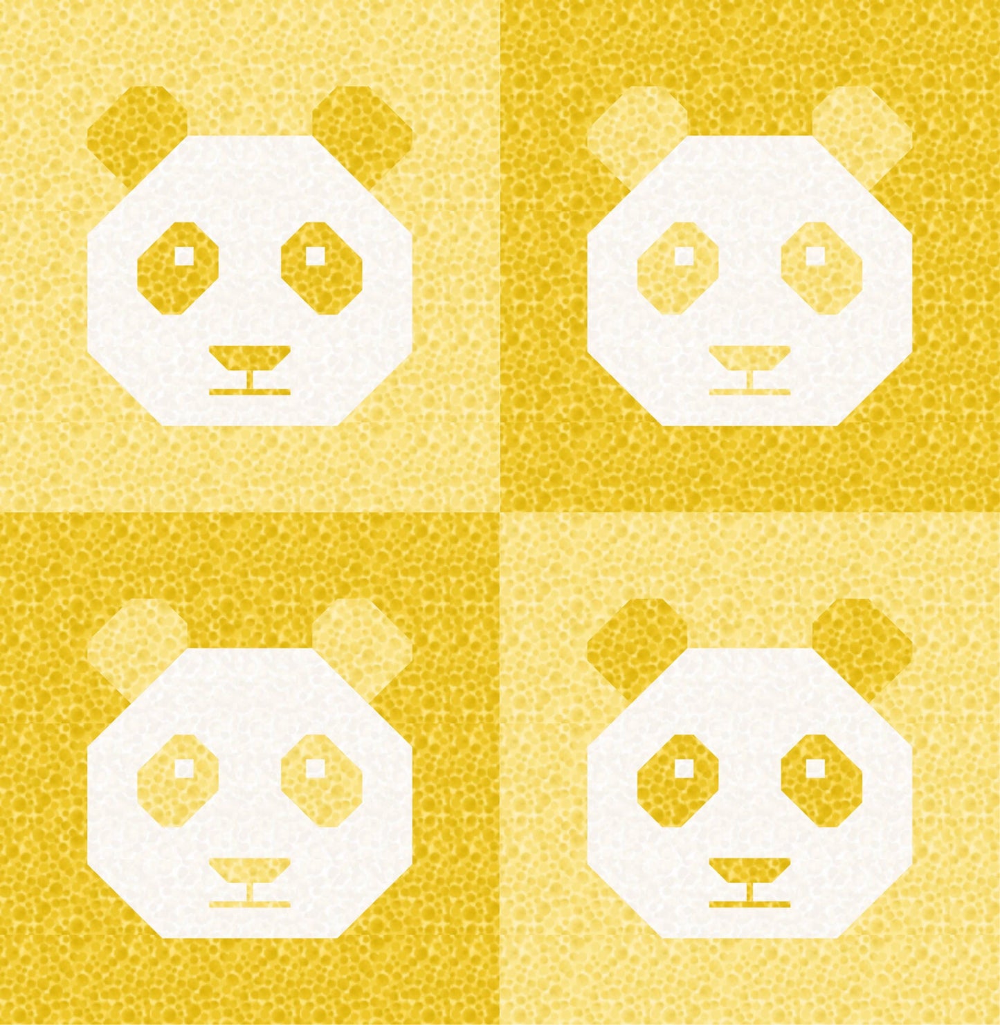 LIMITED EDITION!! Cotton and Joy Pandamonium Quilt Kit Featuring Lewis & Irene Bumbleberries Fabric Collection - Baby or Throw Size