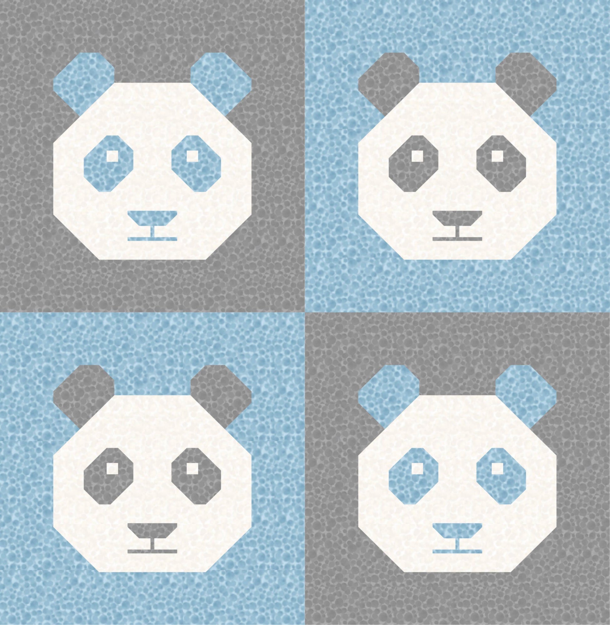LIMITED EDITION!! Cotton and Joy Pandamonium Quilt Kit Featuring Lewis & Irene Bumbleberries Fabric Collection - Baby or Throw Size