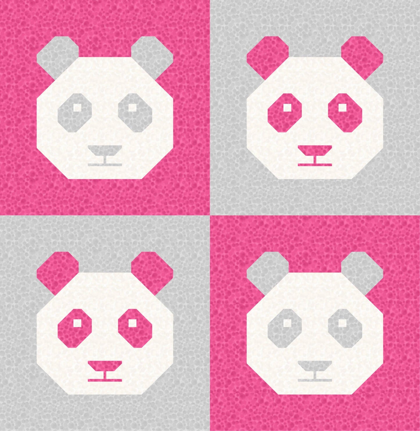 LIMITED EDITION!! Cotton and Joy Pandamonium Quilt Kit Featuring Lewis & Irene Bumbleberries Fabric Collection - Baby or Throw Size