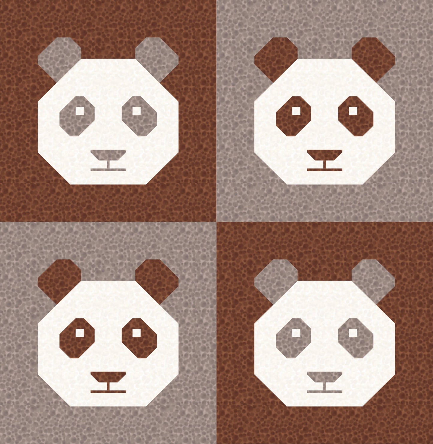 LIMITED EDITION!! Cotton and Joy Pandamonium Quilt Kit Featuring Lewis & Irene Bumbleberries Fabric Collection - Baby or Throw Size