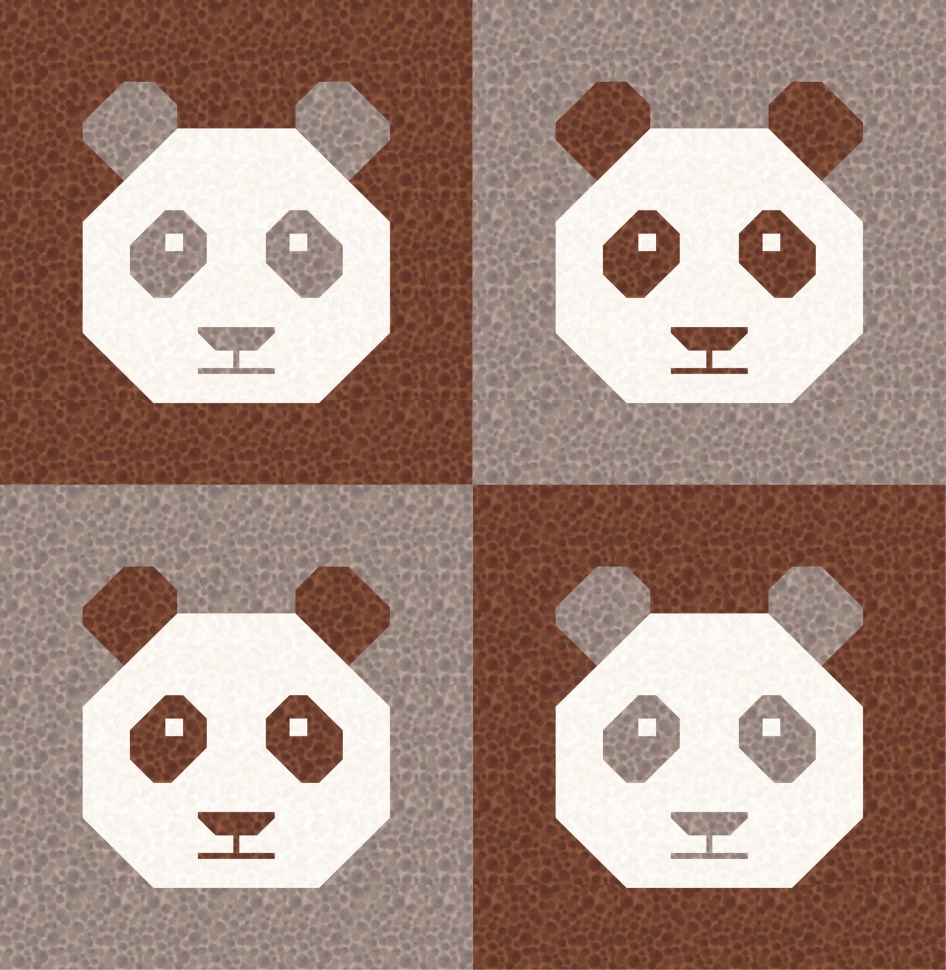 LIMITED EDITION!! Cotton and Joy Pandamonium Quilt Kit Featuring Lewis & Irene Bumbleberries Fabric Collection - Baby or Throw Size