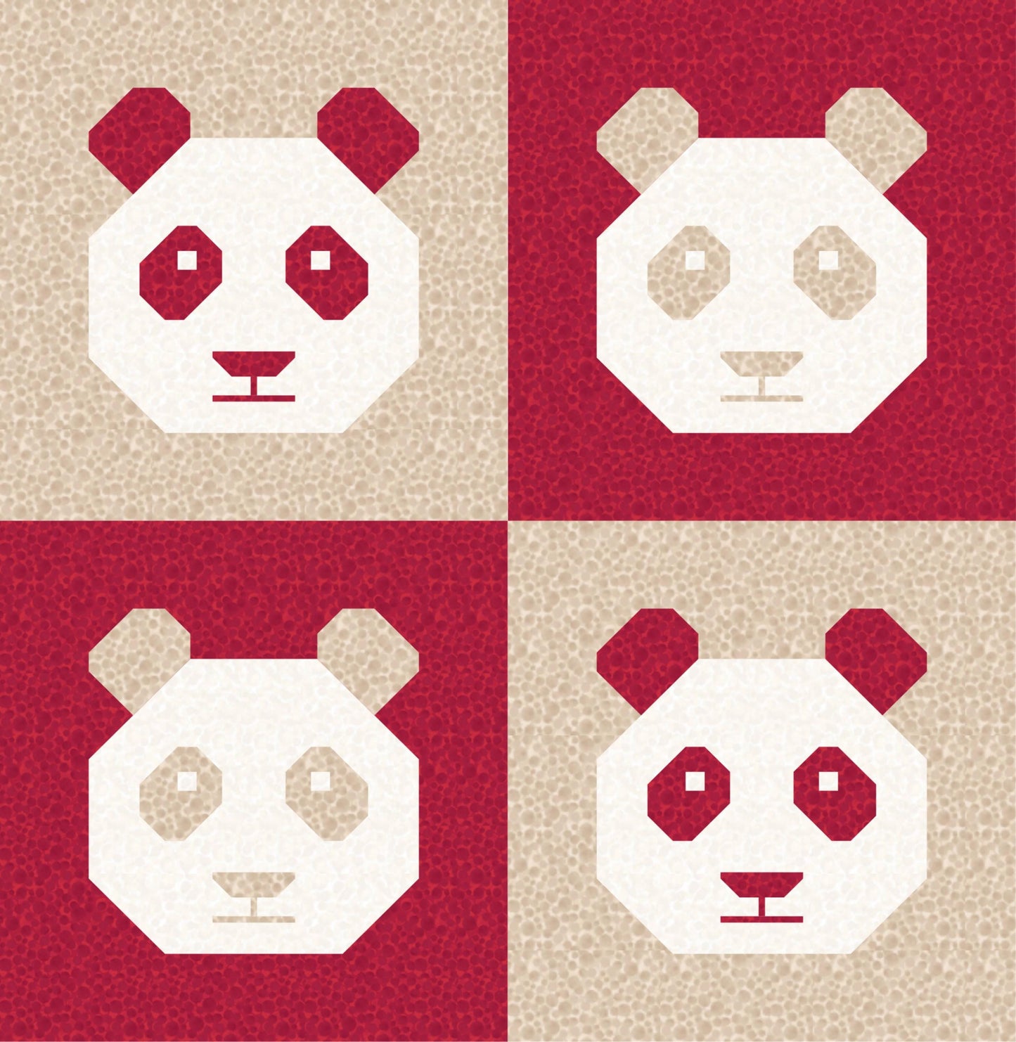 LIMITED EDITION!! Cotton and Joy Pandamonium Quilt Kit Featuring Lewis & Irene Bumbleberries Fabric Collection - Baby or Throw Size