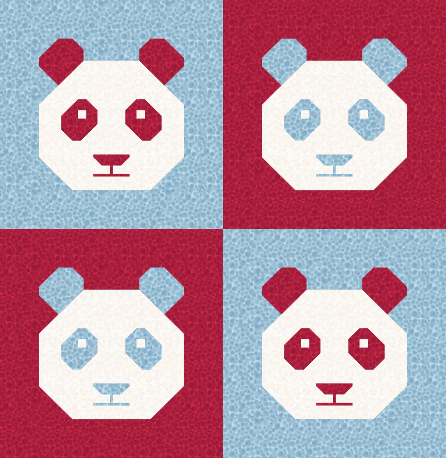 LIMITED EDITION!! Cotton and Joy Pandamonium Quilt Kit Featuring Lewis & Irene Bumbleberries Fabric Collection - Baby or Throw Size