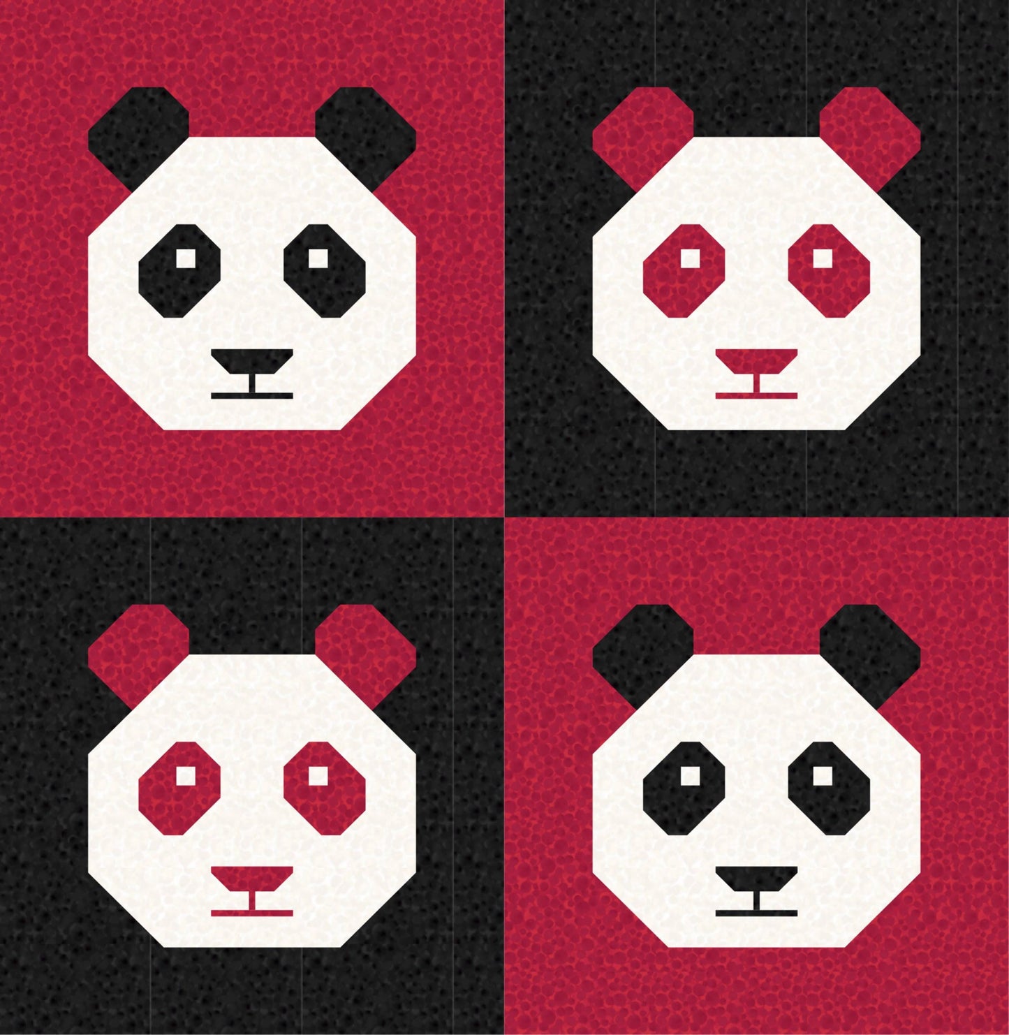 LIMITED EDITION!! Cotton and Joy Pandamonium Quilt Kit Featuring Lewis & Irene Bumbleberries Fabric Collection - Baby or Throw Size