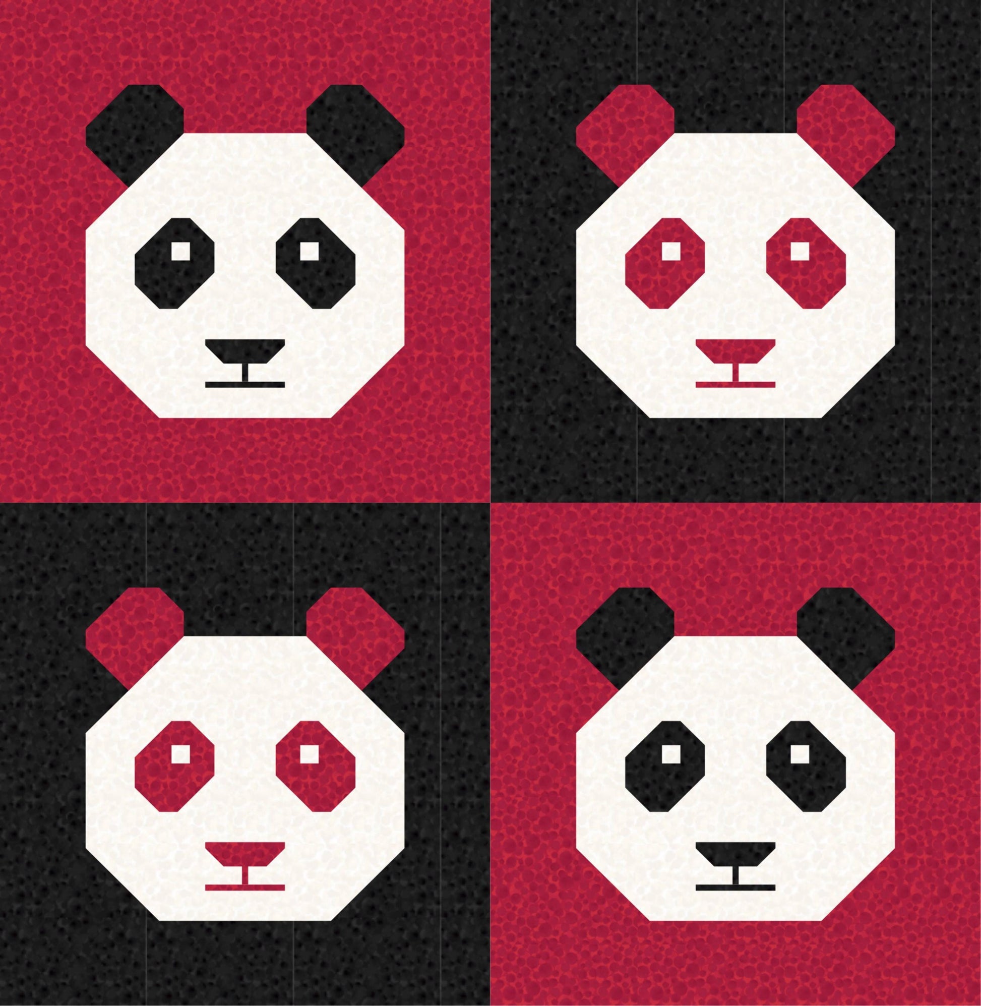 LIMITED EDITION!! Cotton and Joy Pandamonium Quilt Kit Featuring Lewis & Irene Bumbleberries Fabric Collection - Baby or Throw Size