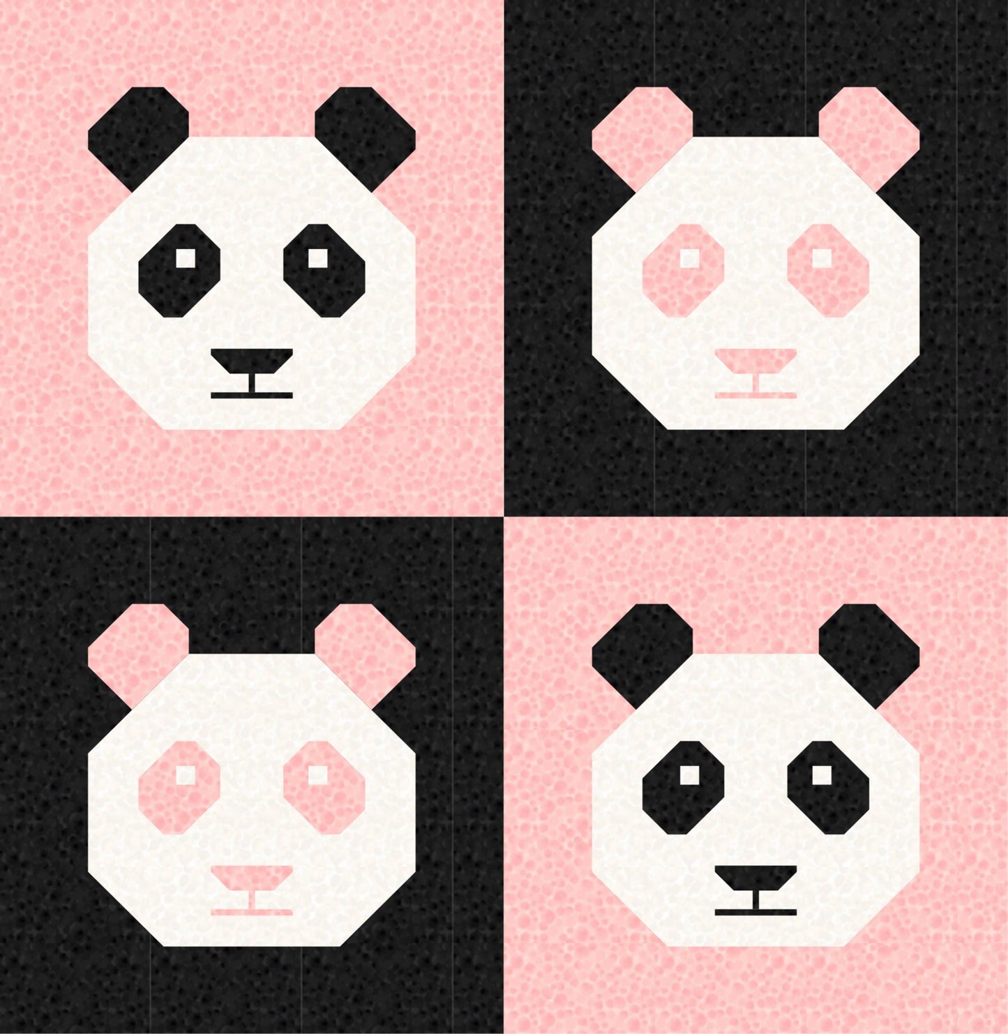 LIMITED EDITION!! Cotton and Joy Pandamonium Quilt Kit Featuring Lewis & Irene Bumbleberries Fabric Collection - Baby or Throw Size
