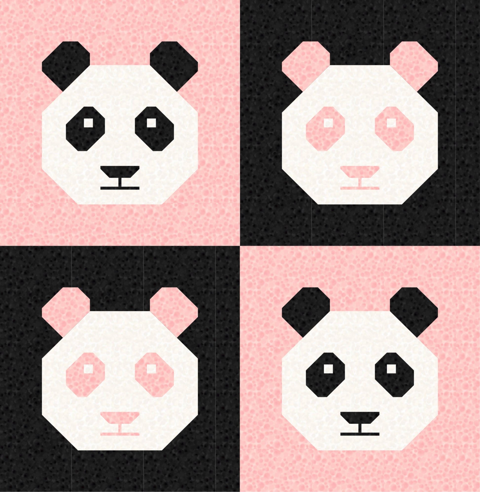 LIMITED EDITION!! Cotton and Joy Pandamonium Quilt Kit Featuring Lewis & Irene Bumbleberries Fabric Collection - Baby or Throw Size