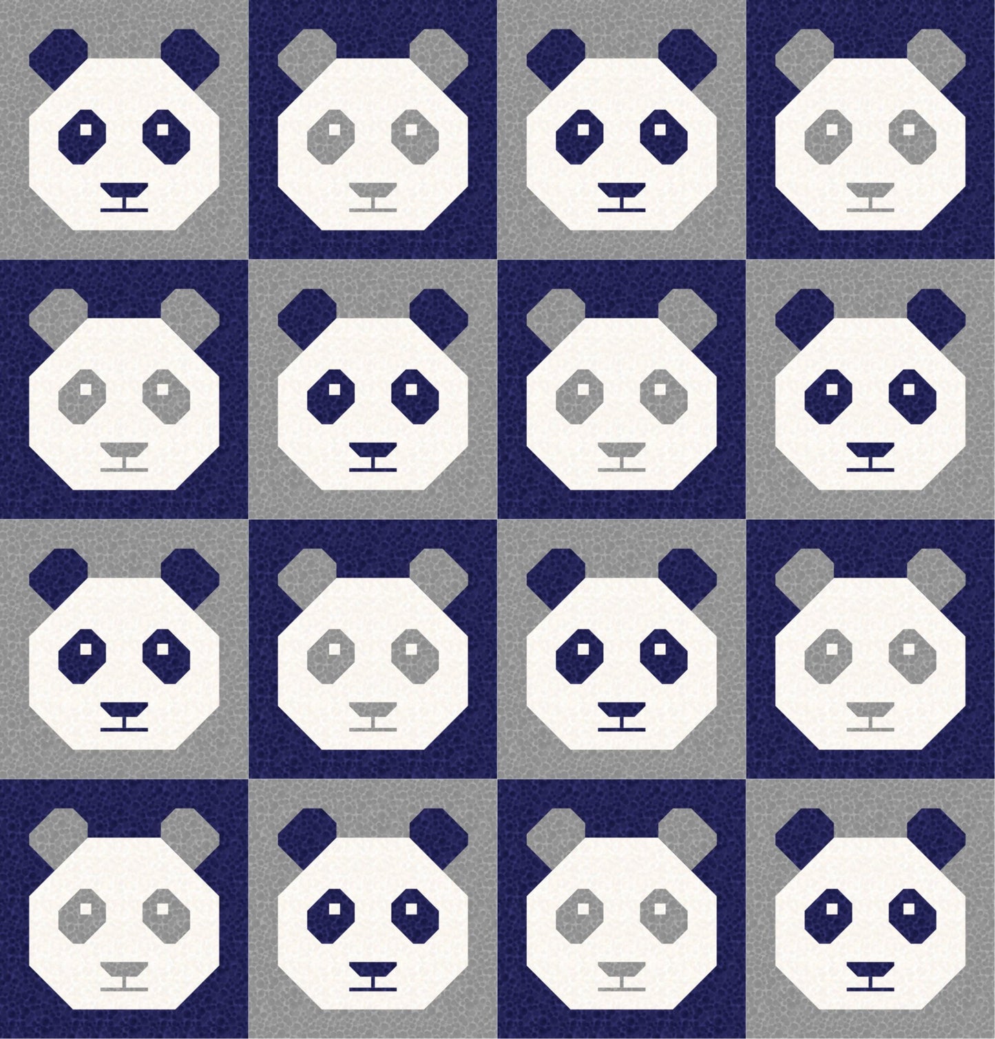 LIMITED EDITION Cotton and Joy Pandamonium Quilt Kit Featuring Lewis & Irene Bumbleberries Fabric Collection - Baby or Throw Sizes Available