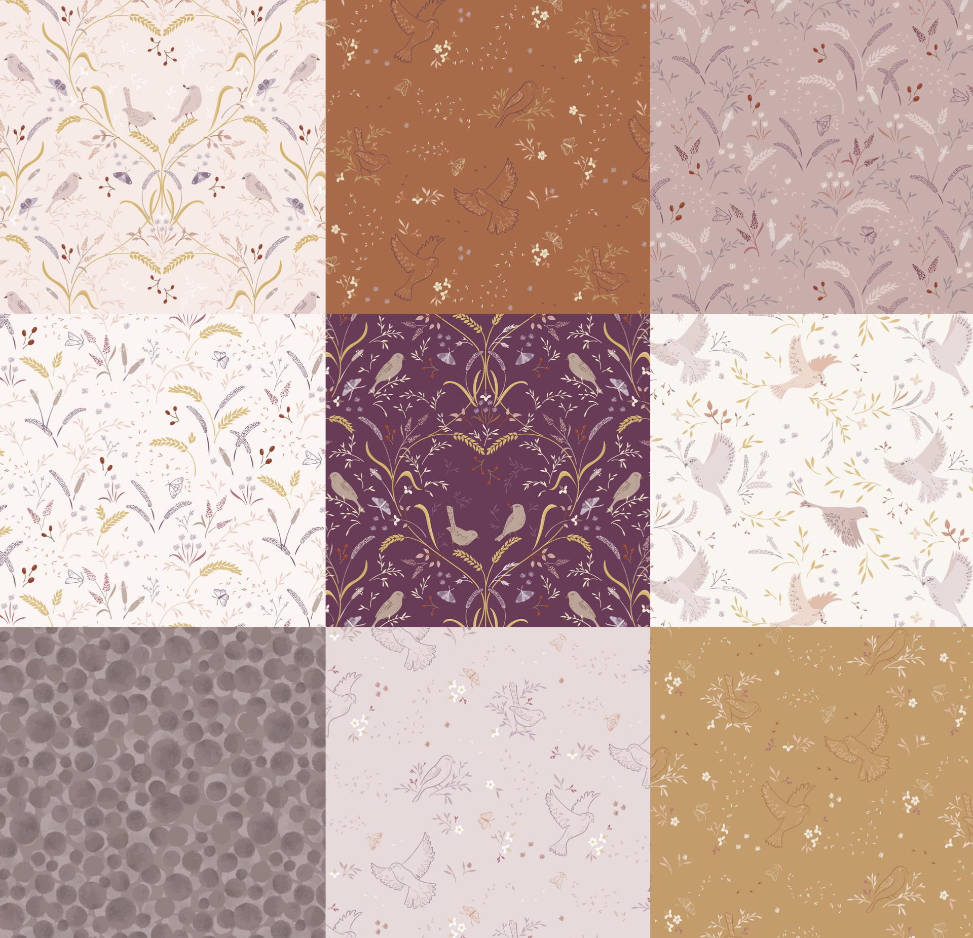 LIMITED EDITION!! Pen + Paper Patterns Book Nook Quilt Kit Featuring Lewis & Irene Meadowside Fabric Collection