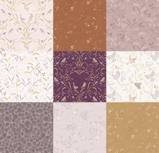 LIMITED EDITION!! Pen + Paper Patterns Book Nook Quilt Kit Featuring Lewis & Irene Meadowside Fabric Collection
