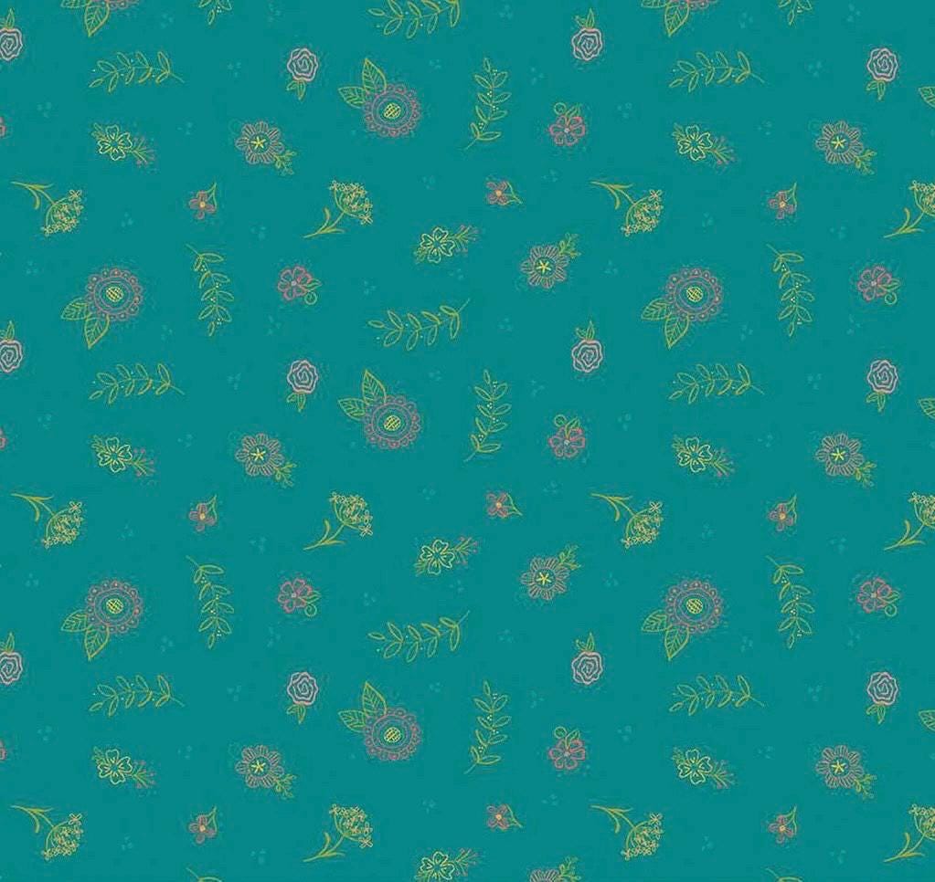 LIMITED EDITION!! Fabric Cafe Passage Quilt Kit Featuring Riley Blake Market Street Fabric Collection Finished Size: 54”x63"