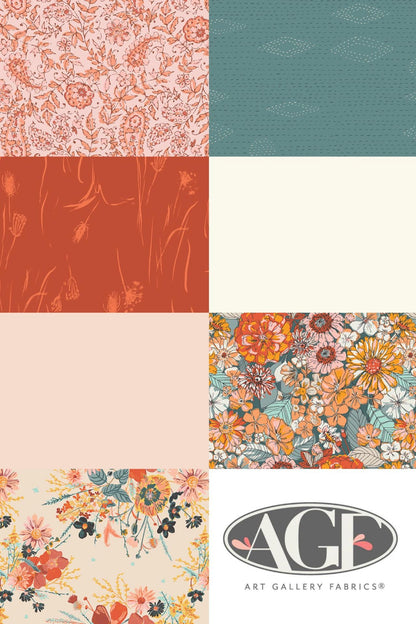 Limited Edition Art Gallery Keepsakes Quilt Kit Featuring Listen To Your Heart Fabric Collection Finished Size: 72"x81"
