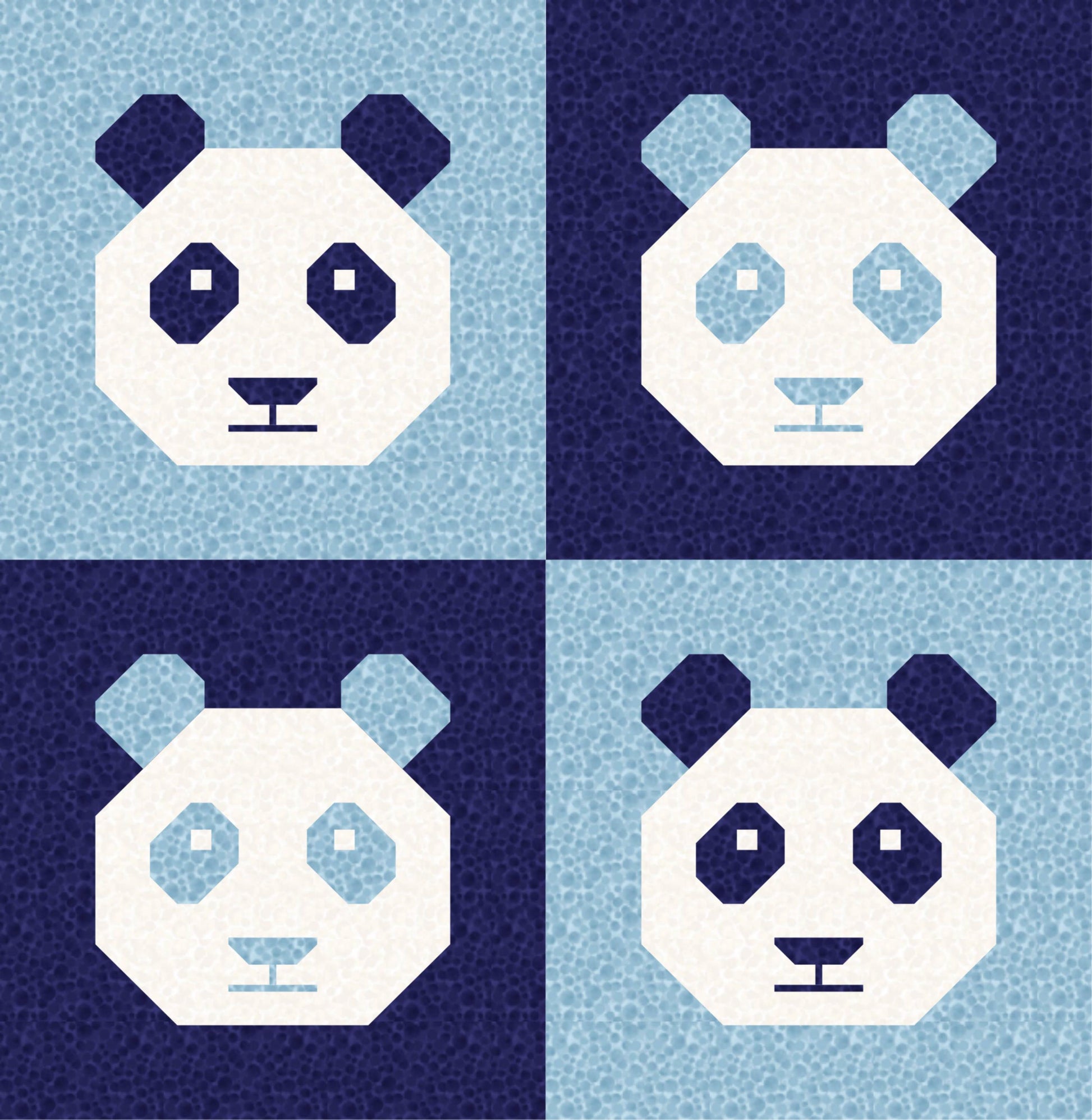 LIMITED EDITION!! Cotton and Joy Pandamonium Quilt Kit Featuring Lewis & Irene Bumbleberries Fabric Collection - Baby or Throw Size