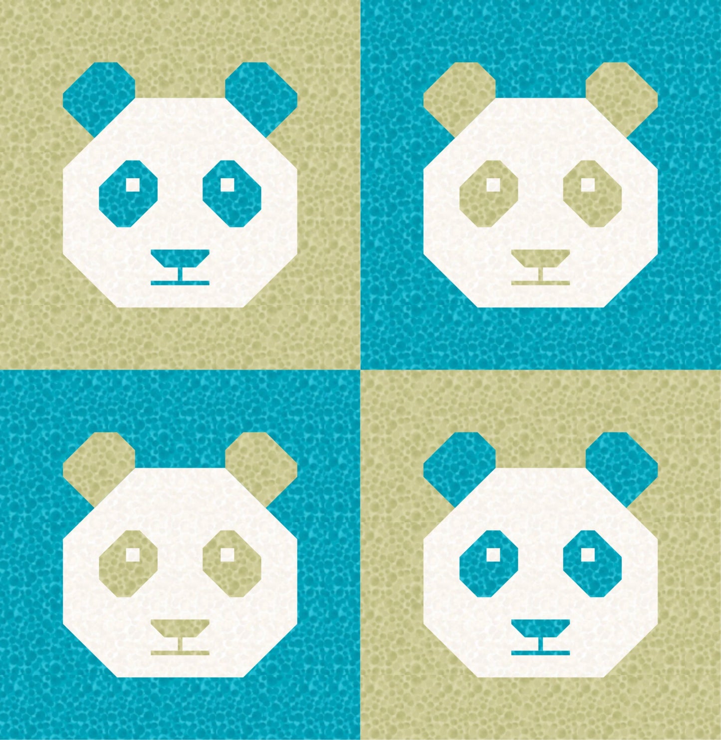 LLIMITED EDITION!! Cotton and Joy Pandamonium Quilt Kit Featuring Lewis & Irene Bumbleberries Fabric Collection - Baby or Throw Size