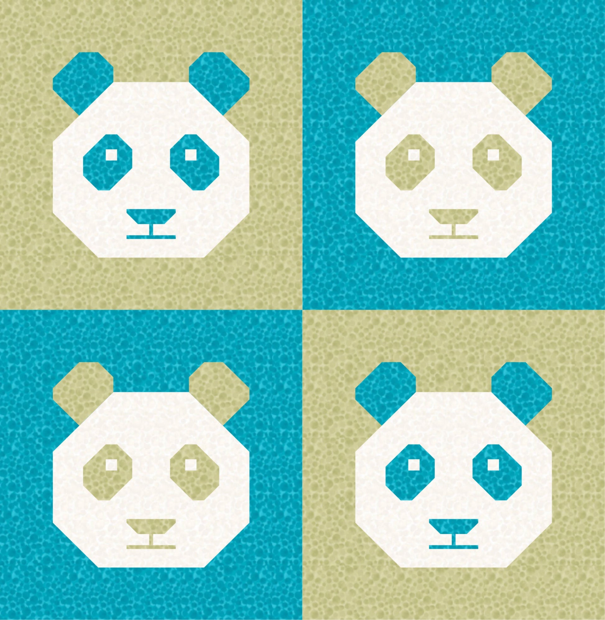 LLIMITED EDITION!! Cotton and Joy Pandamonium Quilt Kit Featuring Lewis & Irene Bumbleberries Fabric Collection - Baby or Throw Size