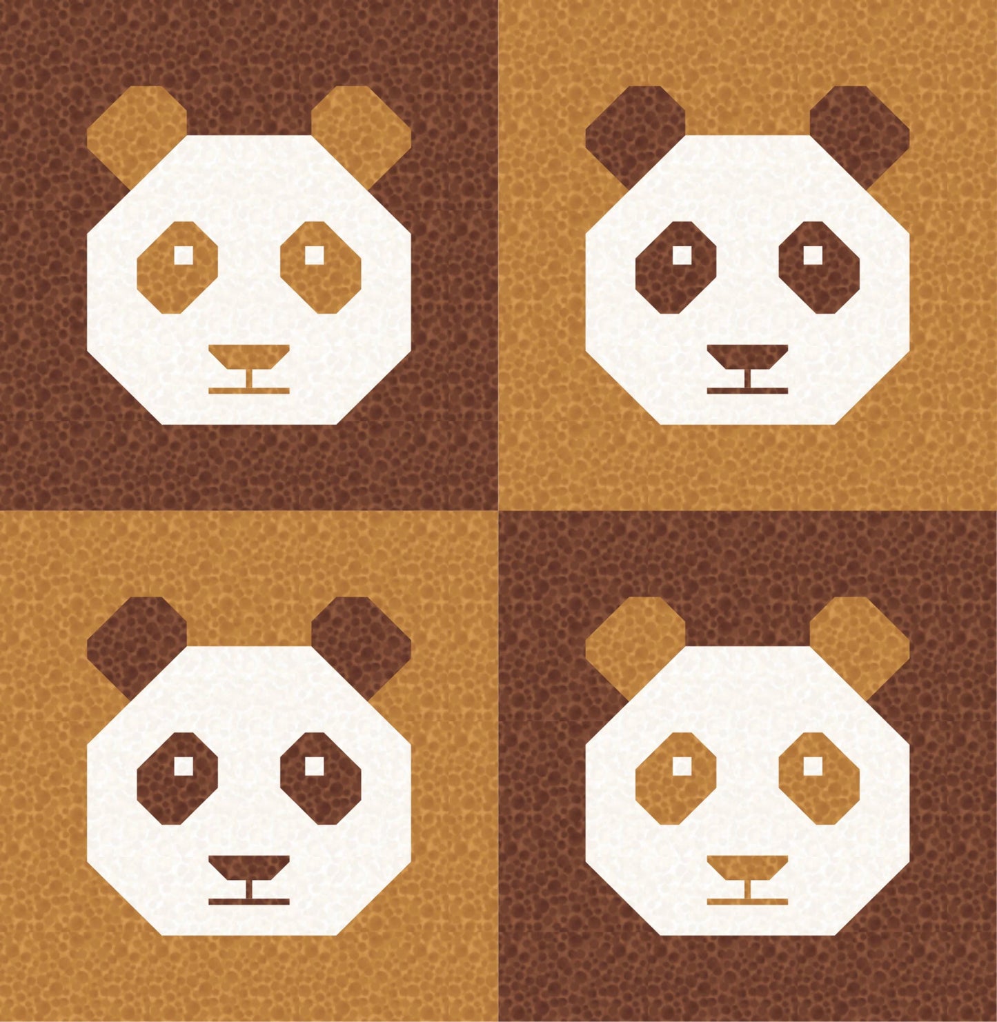 LIMITED EDITION!! Cotton and Joy Pandamonium Quilt Kit Featuring Lewis & Irene Bumbleberries Fabric Collection - Baby or Throw Size