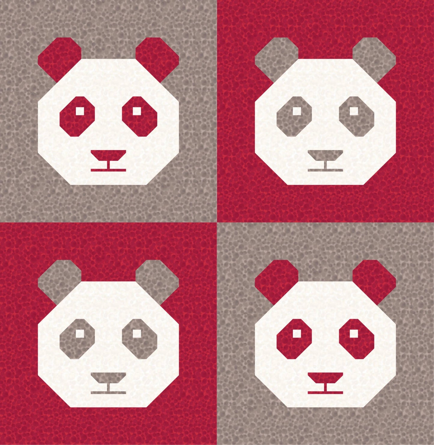 LIMITED EDITION!! Cotton and Joy Pandamonium Quilt Kit Featuring Lewis & Irene Bumbleberries Fabric Collection - Baby or Throw Size