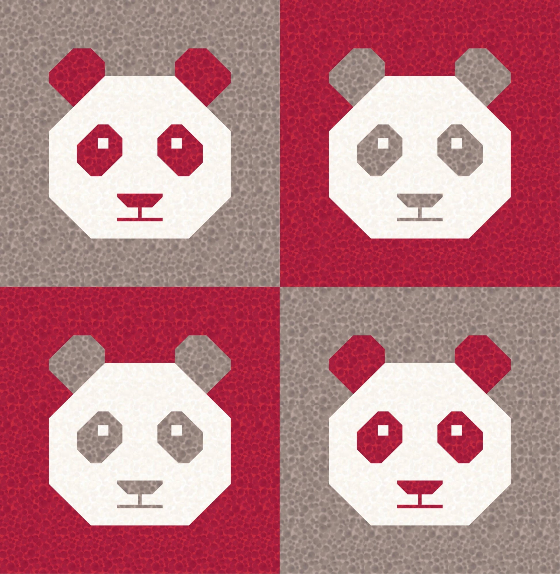 LIMITED EDITION!! Cotton and Joy Pandamonium Quilt Kit Featuring Lewis & Irene Bumbleberries Fabric Collection - Baby or Throw Size