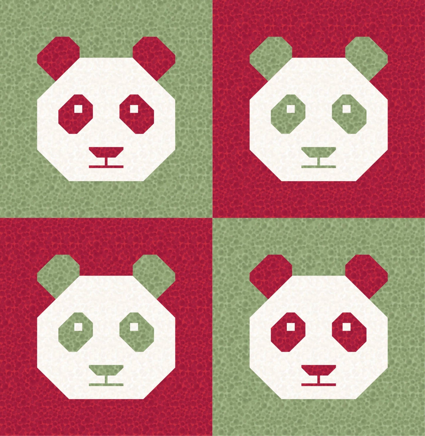 LIMITED EDITION!! Cotton and Joy Pandamonium Quilt Kit Featuring Lewis & Irene Bumbleberries Fabric Collection - Baby or Throw Size