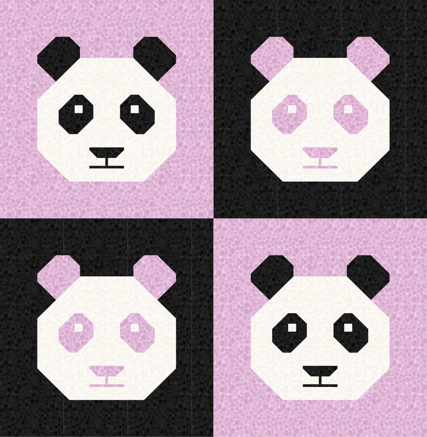 LIMITED EDITION!! Cotton and Joy Pandamonium Baby Quilt Kit Featuring Lewis & Irene Bumbleberries Fabric Collection - Baby or Throw Size