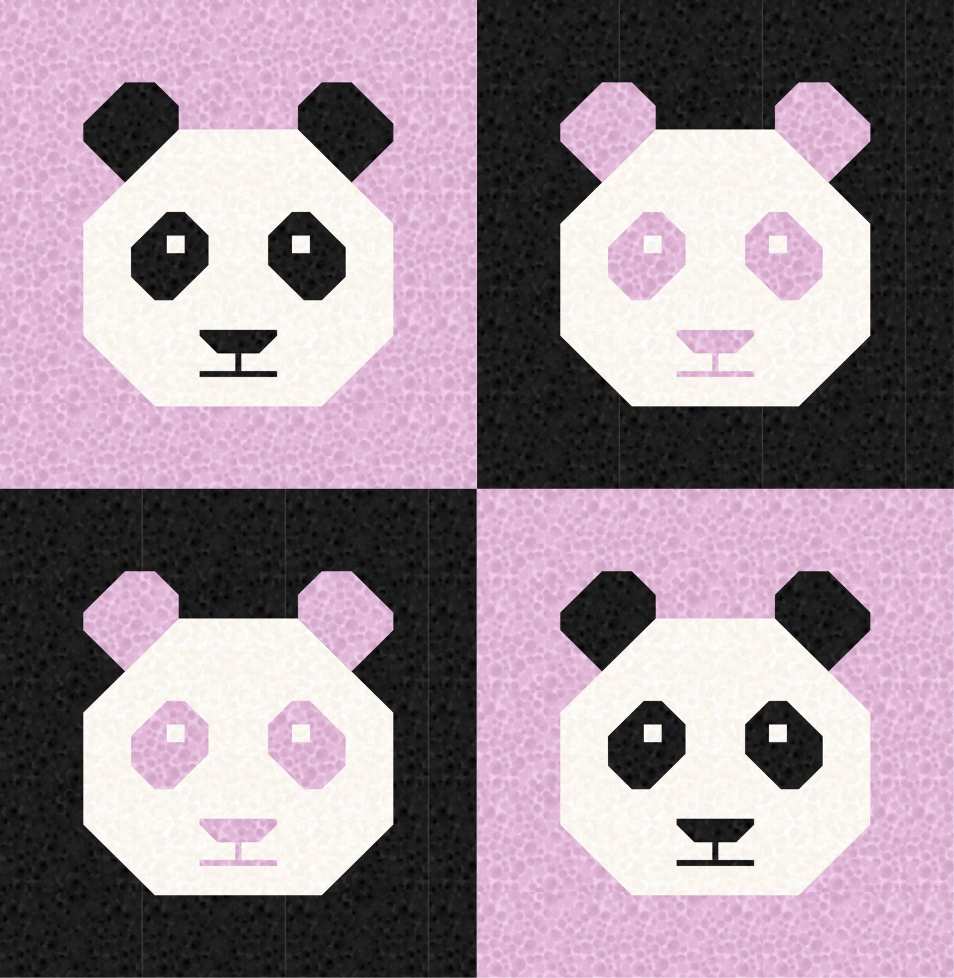 LIMITED EDITION!! Cotton and Joy Pandamonium Baby Quilt Kit Featuring Lewis & Irene Bumbleberries Fabric Collection - Baby or Throw Size