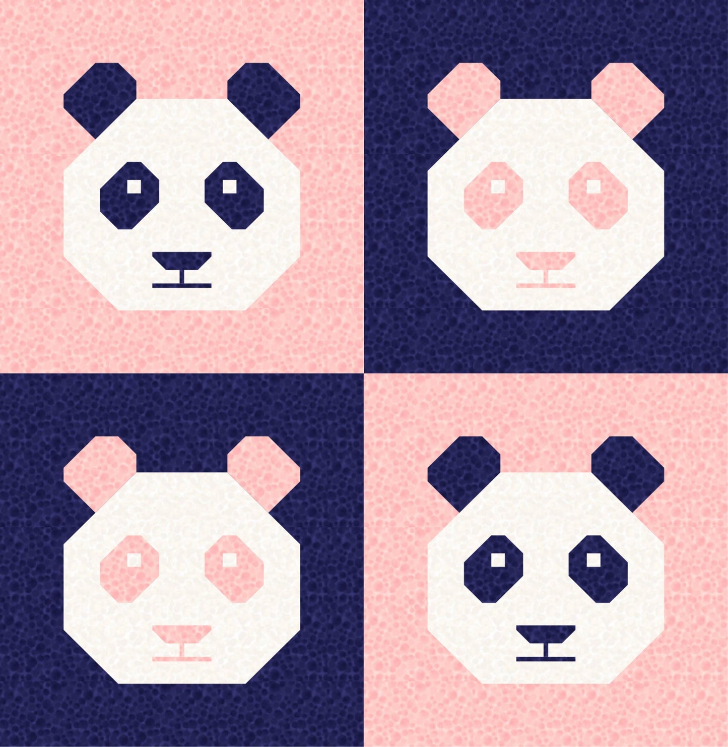 LIMITED EDITION Cotton and Joy Pandamonium Quilt Kit Featuring Lewis & Irene Bumbleberries Fabric Collection - Baby or Throw Size
