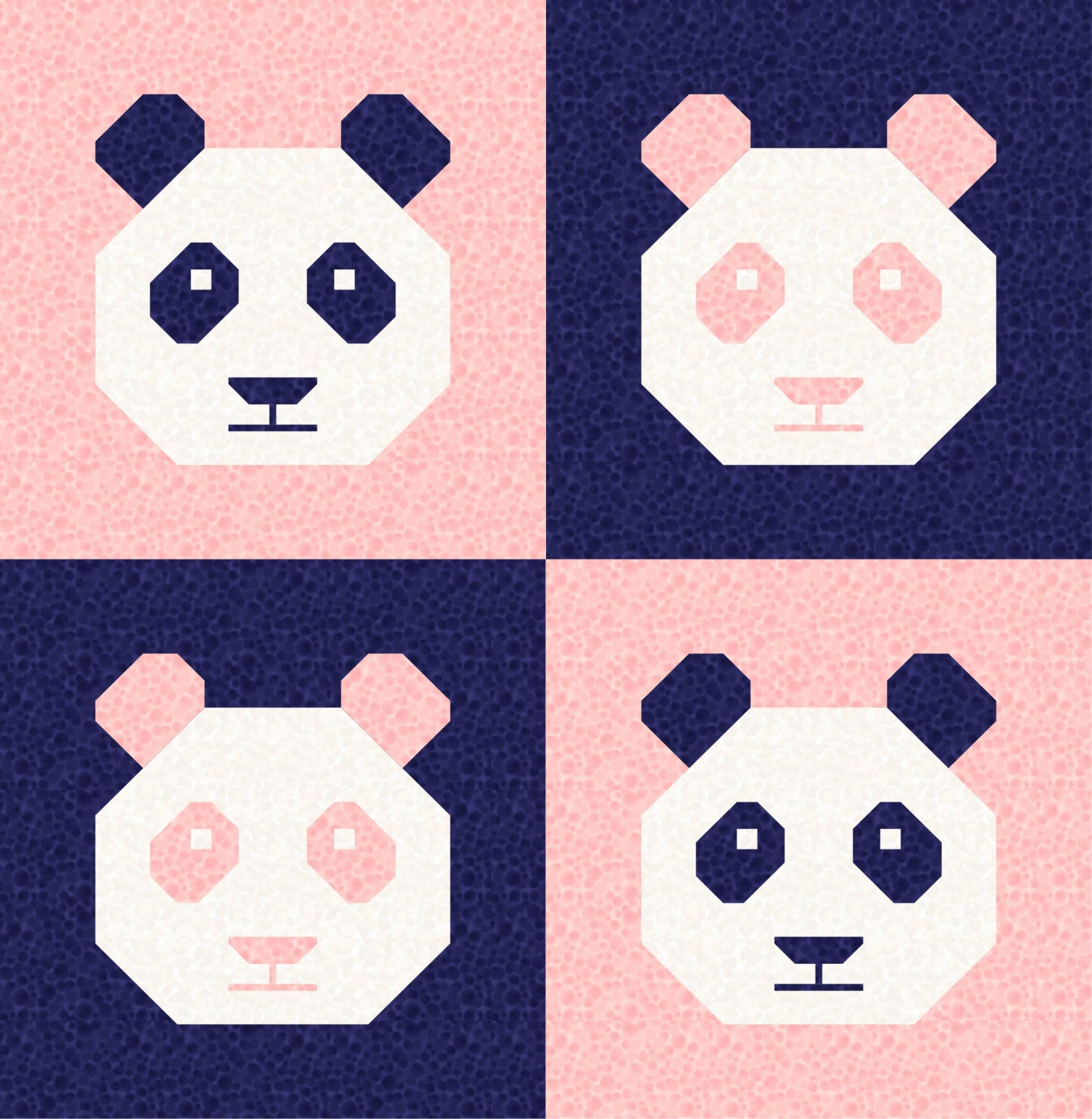 LIMITED EDITION Cotton and Joy Pandamonium Quilt Kit Featuring Lewis & Irene Bumbleberries Fabric Collection - Baby or Throw Size