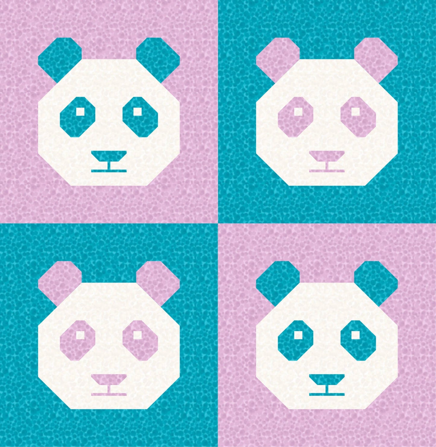 LIMITED EDITION Cotton and Joy Pandamonium Quilt Kit Featuring Lewis & Irene Bumbleberries Fabric Collection - Baby or Throw Size