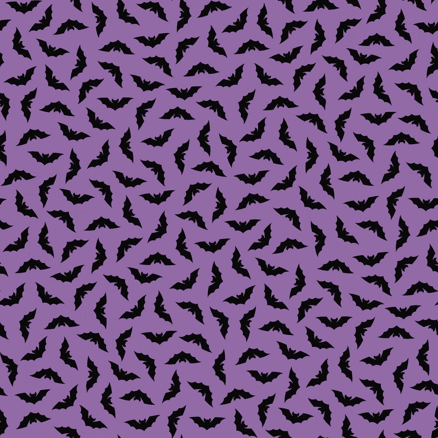 Maywood Studio Kimberbell Hometown Halloween Fabric Collection Bats on Purple Premium 100% Cotton Quilt Shop Quality Fabrics