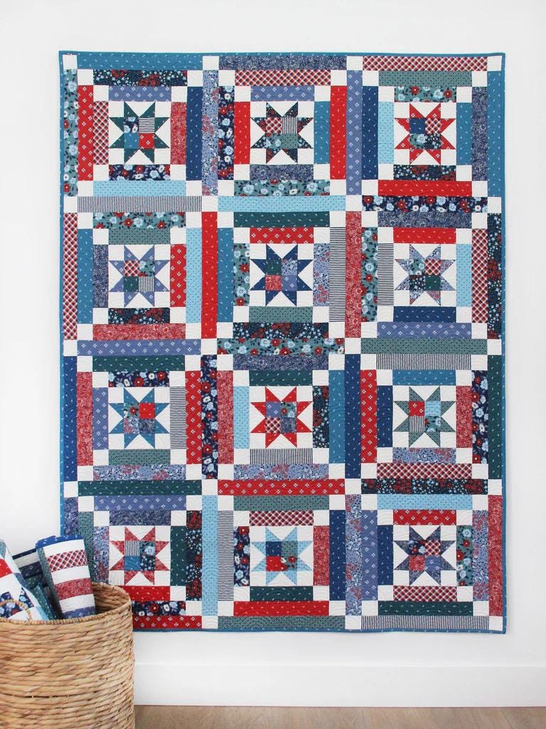 Cluck Cluck Sew Quilts Limelight Quilt Pattern - 5 Size Variations Per Pattern CCS#226