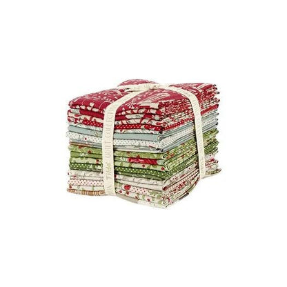 Tilda Merry Little Christmas Fabric Collection 20pc Fat Eighth Bundle Authentic Premium 100% Cotton Fabrics