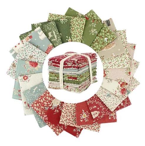 Tilda Merry Little Christmas Fabric Collection 20pc Fat Eighth Bundle Authentic Premium 100% Cotton Fabrics