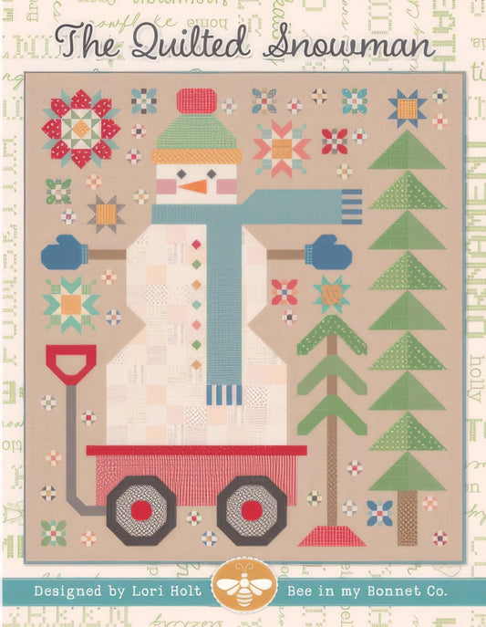 It’s Sew Emma The Quilted Snowman Quilt Pattern ISE-285 Finished Size: 87.5"x97.5"