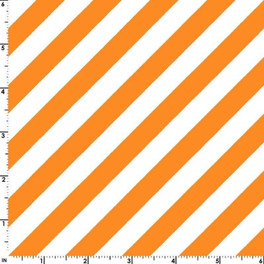 Maywood Studio Kimberbell Hometown Halloween Fabric Collection Orange Stripes Premium 100% Cotton Quilt Shop Quality Fabrics