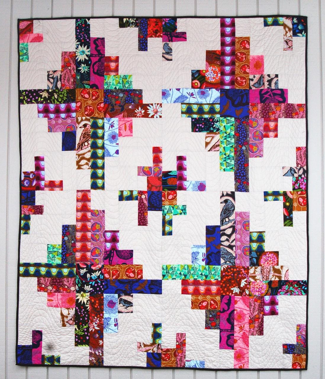 Cotton Street Commons Stonehenge Quilt Pattern Finished Size 60”x72”