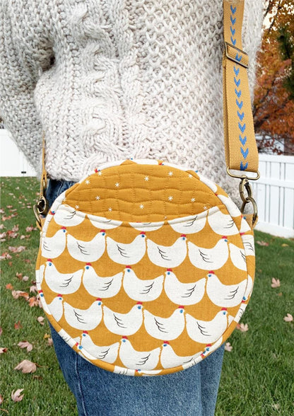 PDF Cotton Street Commons Roundabout Bag Pattern Finished Size: 9"x3"