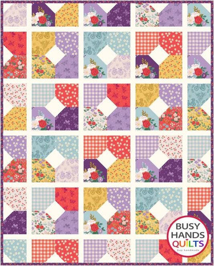 Busy Hands Quilts Sweetness Quilt Pattern - 6 Size Variations Per Pattern BUS0861