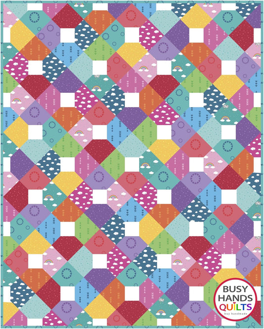Busy Hands Quilts Sweetness Quilt Pattern - 6 Size Variations Per Pattern BUS0861