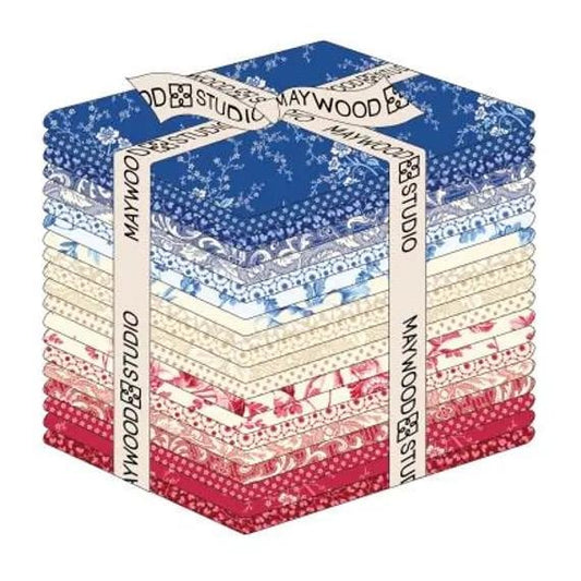 Maywood Studio All Our Hearts Fabric Collection 20pc Fat Quarter Bundle Authentic Premium 100% Cotton Fabrics