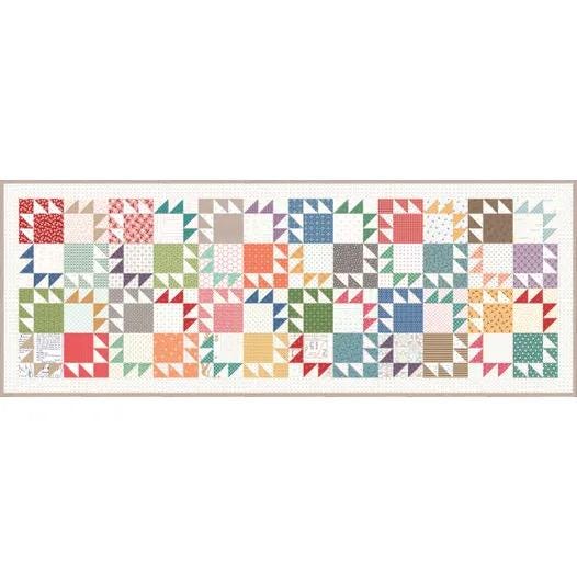LIMITED EDITION!! Riley Blake Lori Holt Prairie Pastures Runner Kit Featuring Lori Holt Bee Bundle Fabric Collection