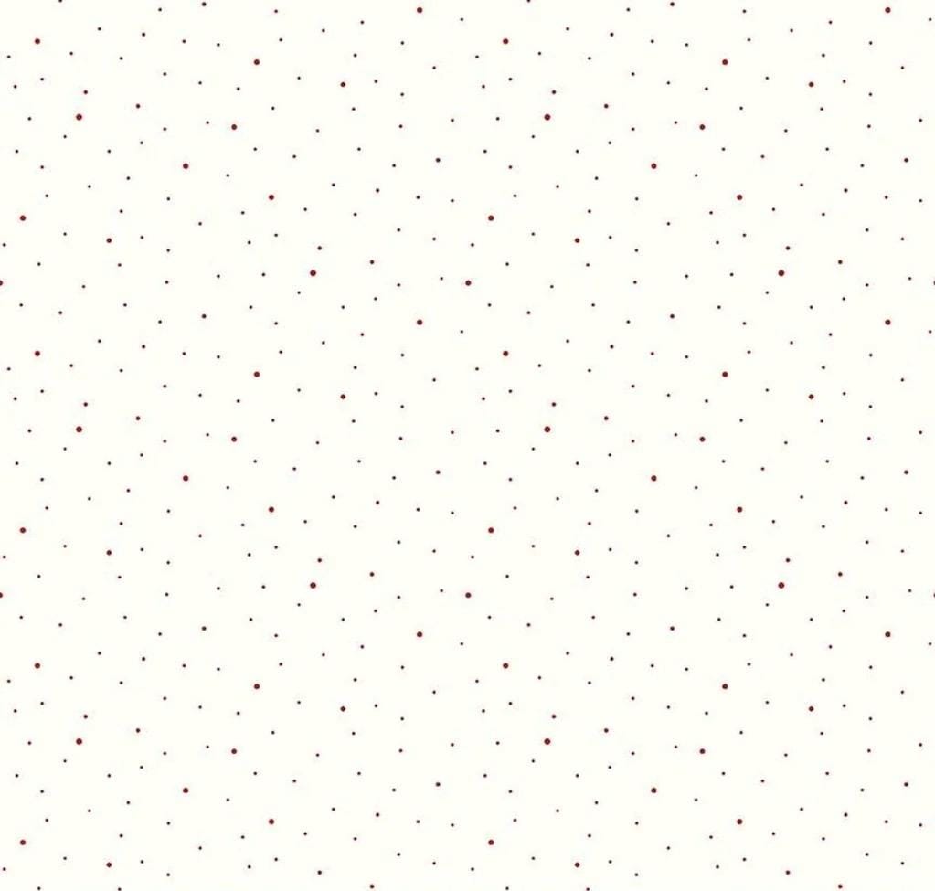 Riley Blake Dapple Dot Fabric Collection Dapple Dot White Barn Red Authentic Premium 100% Cotton Fabrics C645-White Barn Red