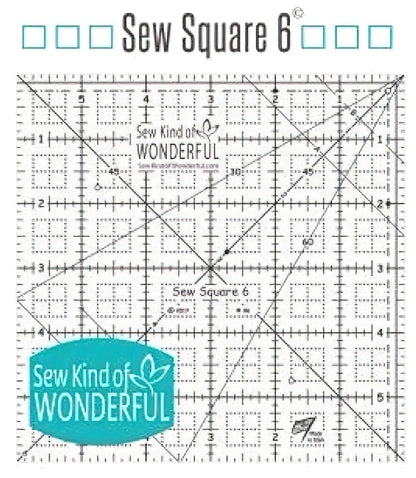 Sew Kind of Wonderful Mod Owls Revival Quilt Pattern #496 Finished Size: 62”x75” (SKW Rulers Sold Separately)