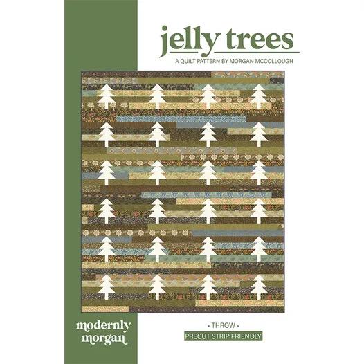 Modernly Morgan Jelly Trees Quilt Pattern Finished Size 64"x76" MM-034