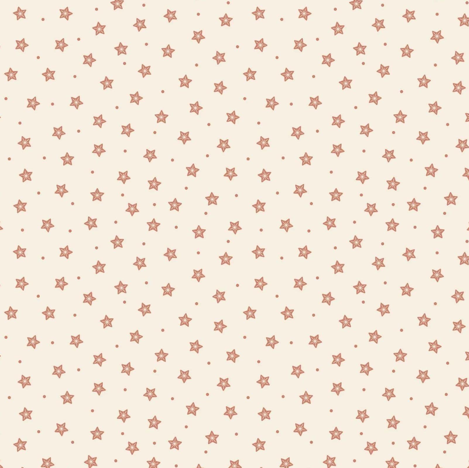 LIMITED EDITION!! Lewis & Irene Snowflake Quilt Kit Featuring Lewis and Irene Gingerbread Season Fabric Collection Finished Size: 60"x72"